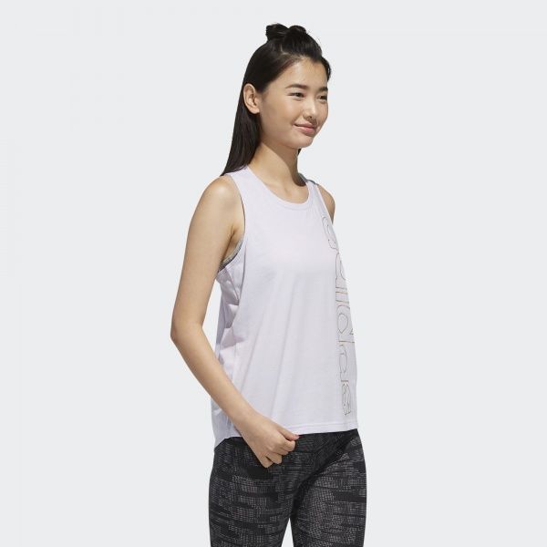 Майка Adidas W E BRANDED TK FL9293 XS фіолетовий