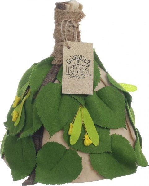 Шапка для сауни Віник липовий ручної роботи