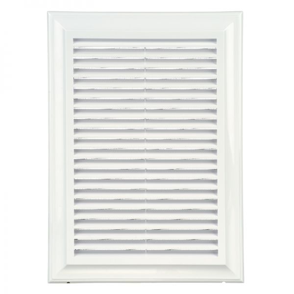 Решетка Blauberg Decor 180x250с абс пластик белый 