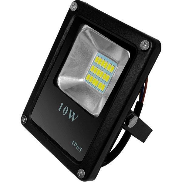 Прожектор Ecostrum LED 10 Вт IP65 черный