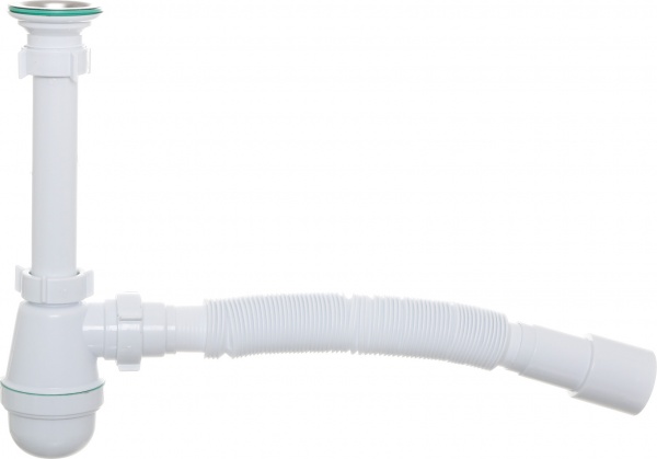 Сифон для умывальника ScandiSPA + гофротруба 40х40 SТ18080043