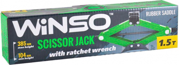 Домкрат механический ромбический WINSO 121520 1,5 т