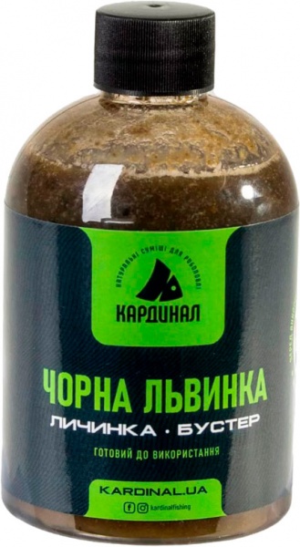 Бустер для кормления Кардинал черная львинка 250 мл KA0602250