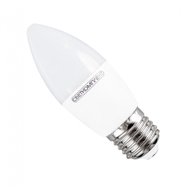 Лампа світлодіодна Светкомплект 9 Вт C37 матова E27 220 В 4500 К 