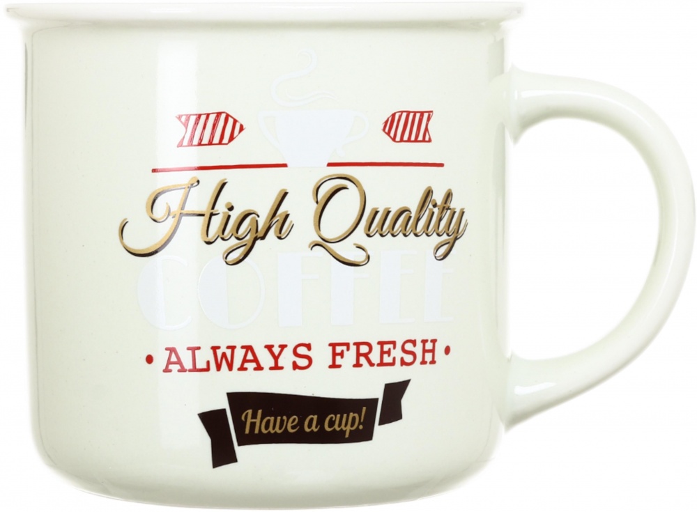 Чашка Fiora Vintage white 355 мл