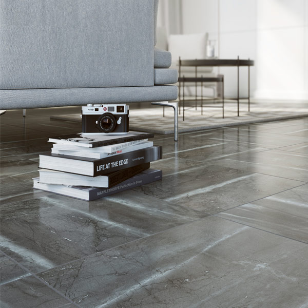 Плитка Cersanit Моріс графіт 42x42 