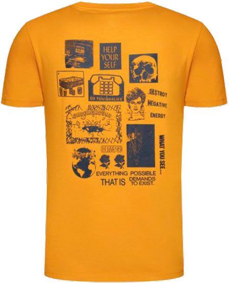 Футболка Converse HIGH DEMAND COLLAGE SS TEE YELLOW 10019934-805 2XL жовтий
