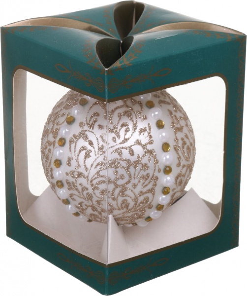 Шар декоративный Элит d 80 мм в ассортименте