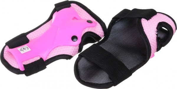 Комплект защиты MaxxPro для роликов PR-4-PN р. L розовый