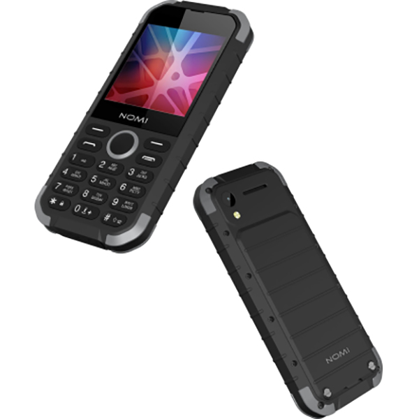 Мобільний телефон Nomi i285 X-Treme black/grey (475037)