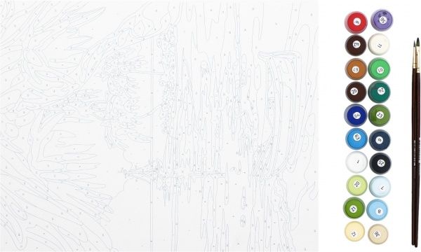 Картина за номерами Лагуна Rosa Start 