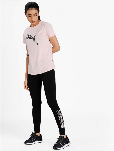 Лосины Puma Womens Logo Leggings 84622751 р.XS черный