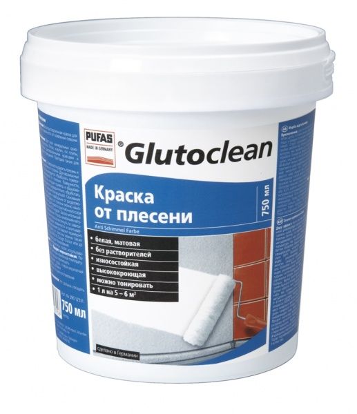 Фарба PUFAS від плісняви білий 0,75л