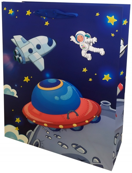 Пакет подарочный детский 26x32 см в ассортименте Happycom International