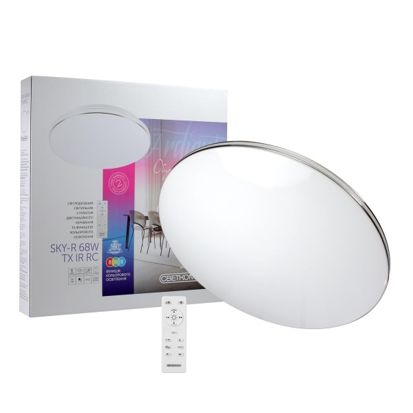Светильник светодиодный Светкомплект SKY-R TX IR RC 68 Вт белый 2800-4500-6000 К 