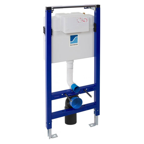 Інсталяція для унітаза Schwab Euro 667735 з клавішею standard dora 634694