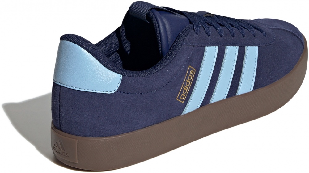 Кросівки чоловічі Adidas VL COURT 3.0 DKBLUE/CLESKY/GOLDMT JP7537 р.41 1/3 блакитні