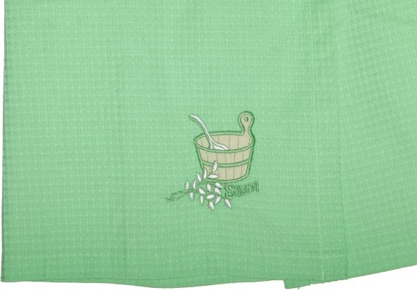 Сарафан для сауни вафельна блакитний Ярослав 