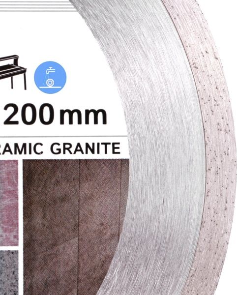 Диск алмазний відрізний Distar Bestseller Ceramic granite 200x1,7x25,4 мармур, керамограніт, кераміка, граніт