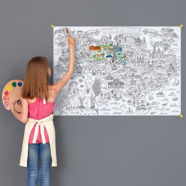 Розмальовка «Україна» 978-617-7542-15-4