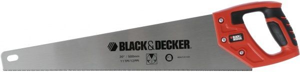 Пила по дереву 500 мм Black+Decker BDHT0-20169