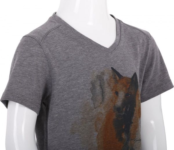 Футболка McKinley Tico 257120-900911 140 сірий меланж