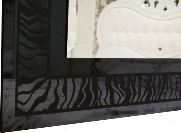 Дзеркало Бусел 800x1200 мм чорний 