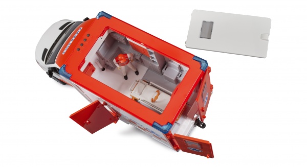 Игрушечный набор Bruder Автомобиль MB Sprinter скорая помощь с фигуркой 1:16 02676