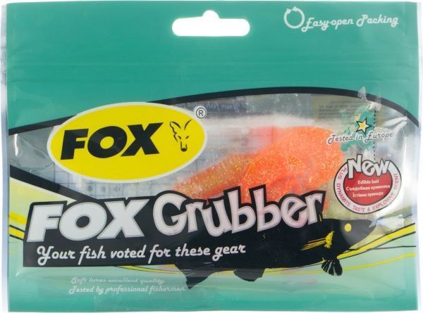 Твистер FOX Grubber 70 мм 6 шт. #010