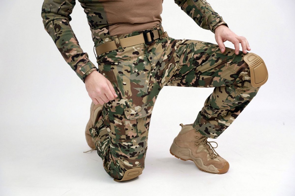 Брюки тактические ESDY с наколенниками, Мультикам р. L (PA-12)