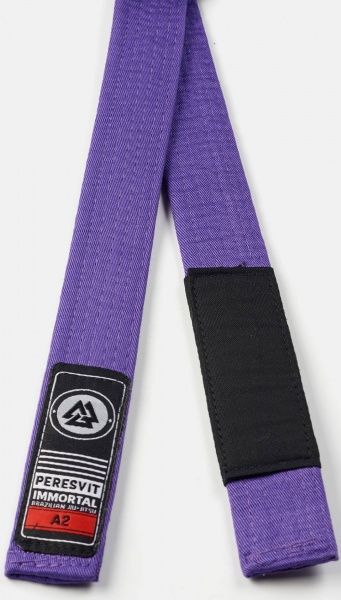 Пояс для джіу-джитсу Peresvit Immortal BJJ Gi Belt 501252-649 А2 фіолетовий