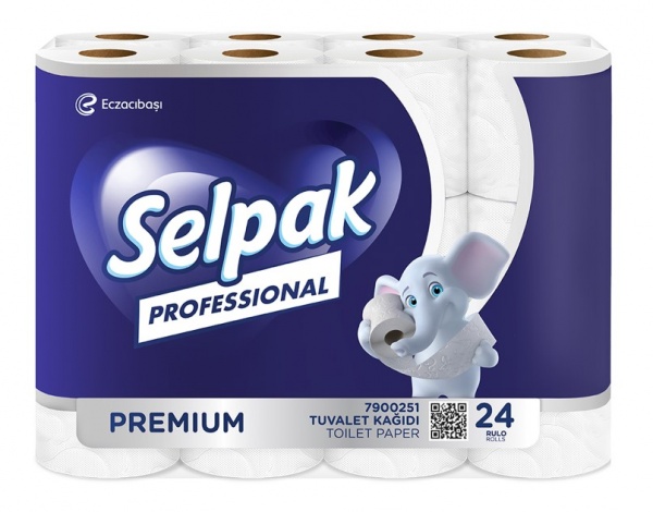 Туалетний папір Selpak Professional Premium тришаровий 24 шт.