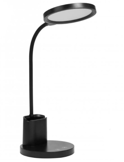 Настольноя лампа аккумуляторная Luna 10 Вт черный ALT-801B