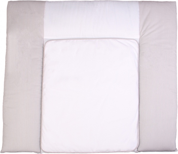 Сповивальний матрацик Універсальний Baby Veres 72х80 біло-сірий 412.2 