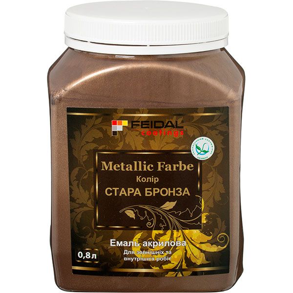Декоративна фарба Feidal Metallic Farbe стара бронза 0,8 л