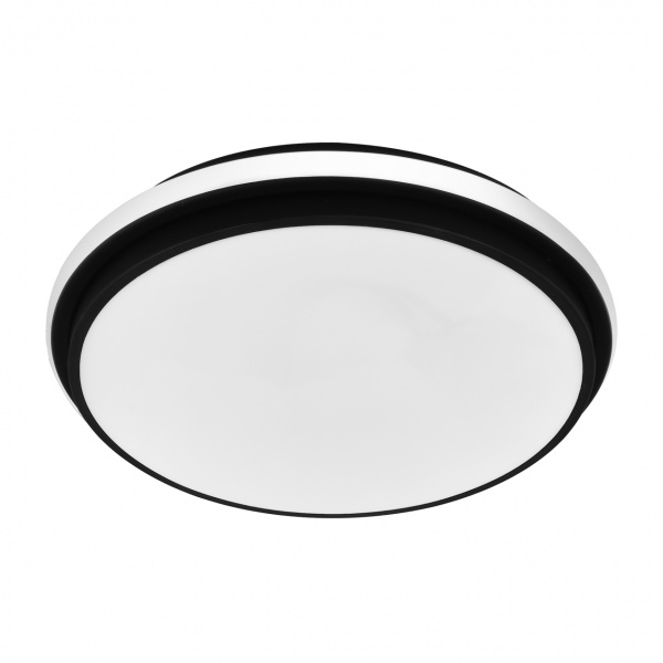 Світильник світлодіодний Eurolamp круг A51 18 Вт білий 3000-6500 К LED-ALR-36-A51(black) 