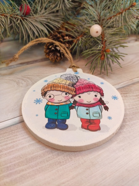 Набір новорічних прикрас Кулі d 9 мм 5 шт./уп.