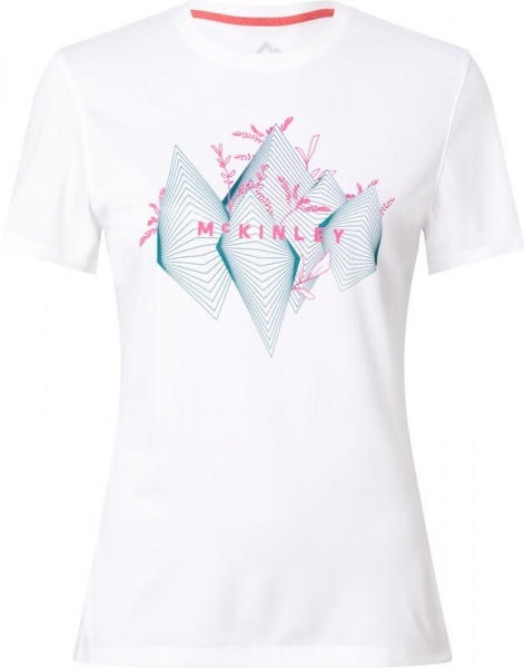Футболка McKinley Rimmo W 422284-001 р.XS белый