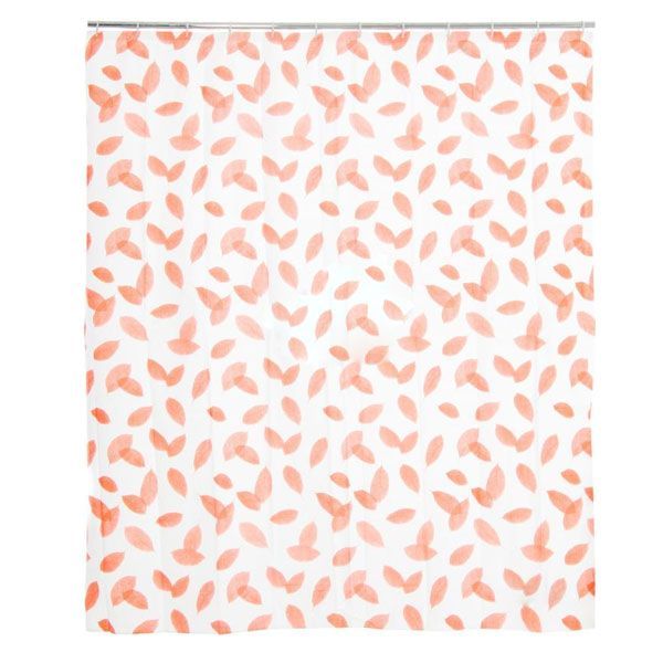 Штора для душа VanStore Leaves Red 610-02