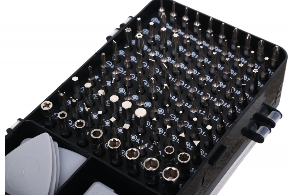 Набор бит и отвертка Compass для точных работ 115 в 1 CP-PS-115