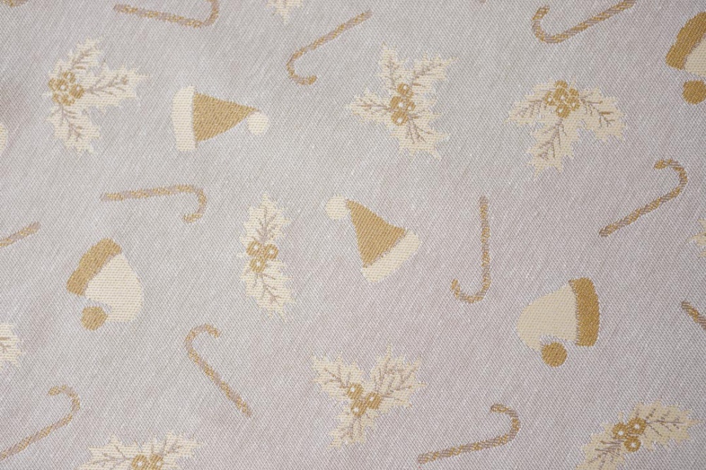 Дорожка (раннер) Шапочки на бежевом 40x180 см Прованс