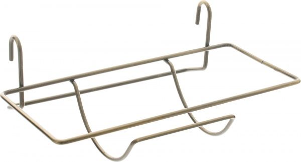 Полиця на рейлінг Lemax yj-g217 ВА для паперових рушників 300х185х100 мм антична бронза