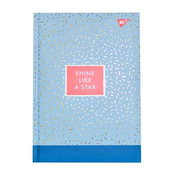 Блокнот-мотиватор Shine like a star серии Simpli City 13x18,5 см 151589 YES