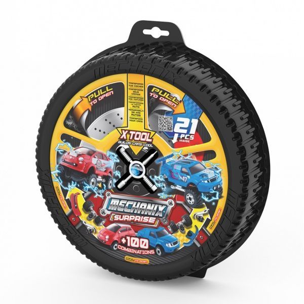 Ігровий набір транспорту Mechanix Surprise в асортименті 1:36 14000