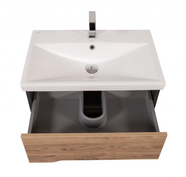 Тумба подвесная Aqua Rodos Сидней с умывальником Elite 70 см