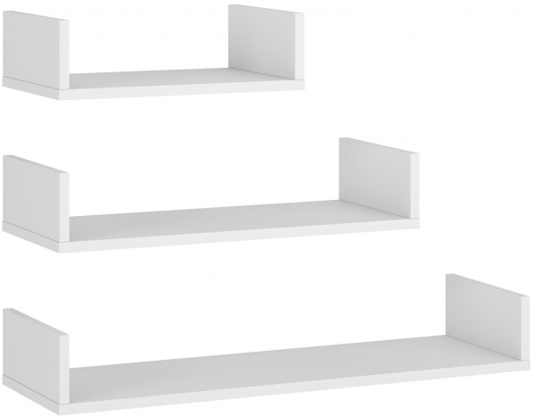Набір полиць Грейд Делфа 800x118x252 мм німфея альба 
