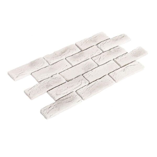 Плитка бетонна пряма Einhorn Бельгійський клінкер безколірний 1 кв.м