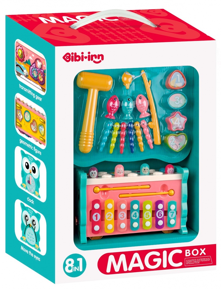 Игрушка BIBI-INN Волшебный сундучок 8в1 688-29