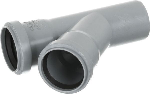 Трійник каналізаційний Evci Plastik 50/45