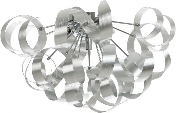 Люстра стельова Інтерклас НСБ 04-5хХХ-215 5xG9 алюміній 12065-5 алюміній 